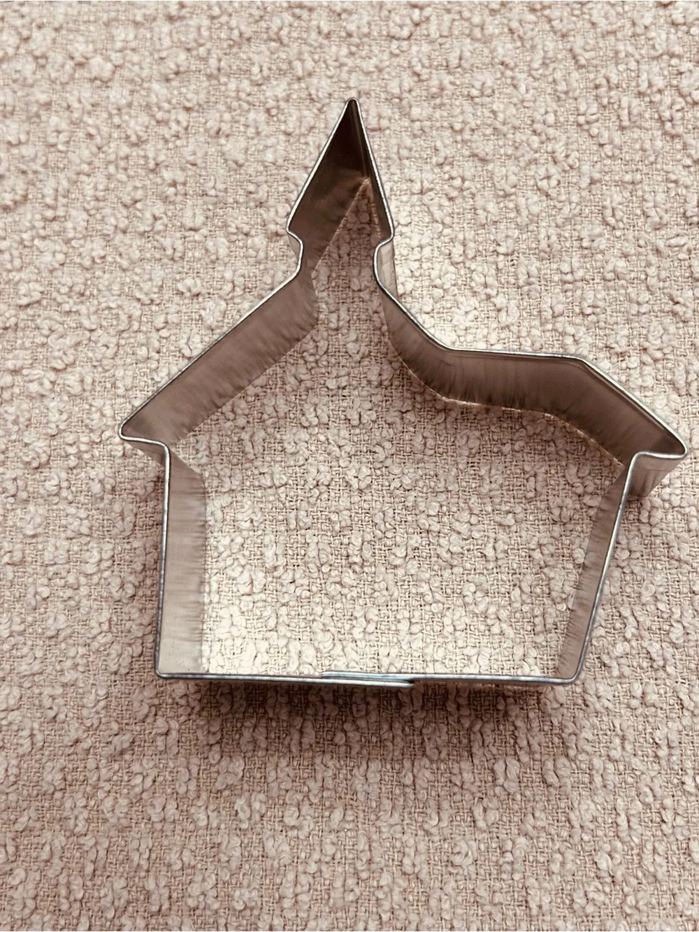 Metal Cookie Cutters Lot of 4 Christian Theme Cross x2 Dove Church